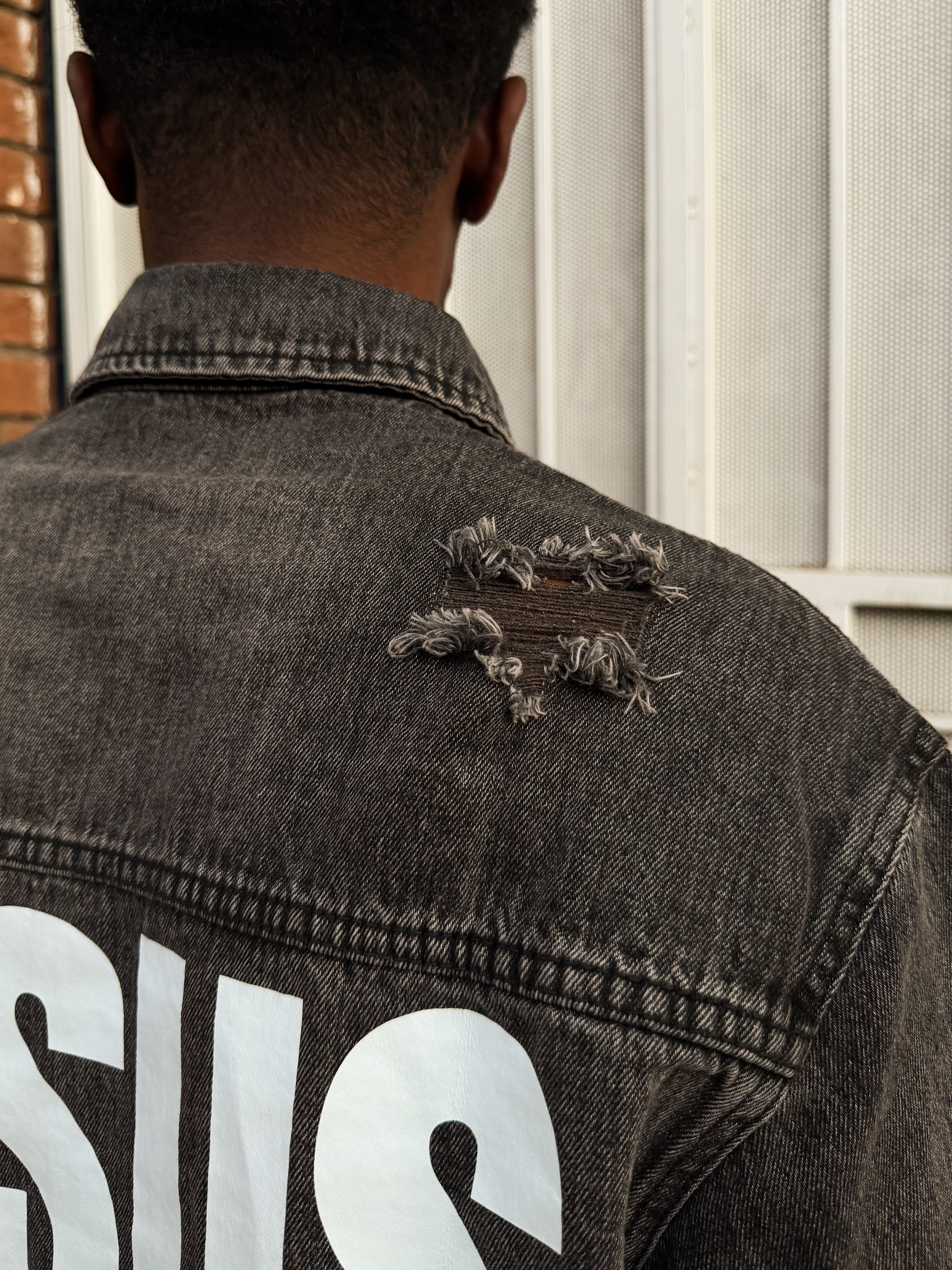 Jesus saved Denim Shirt V2