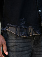 Jesus Saved Me Denim Shirt