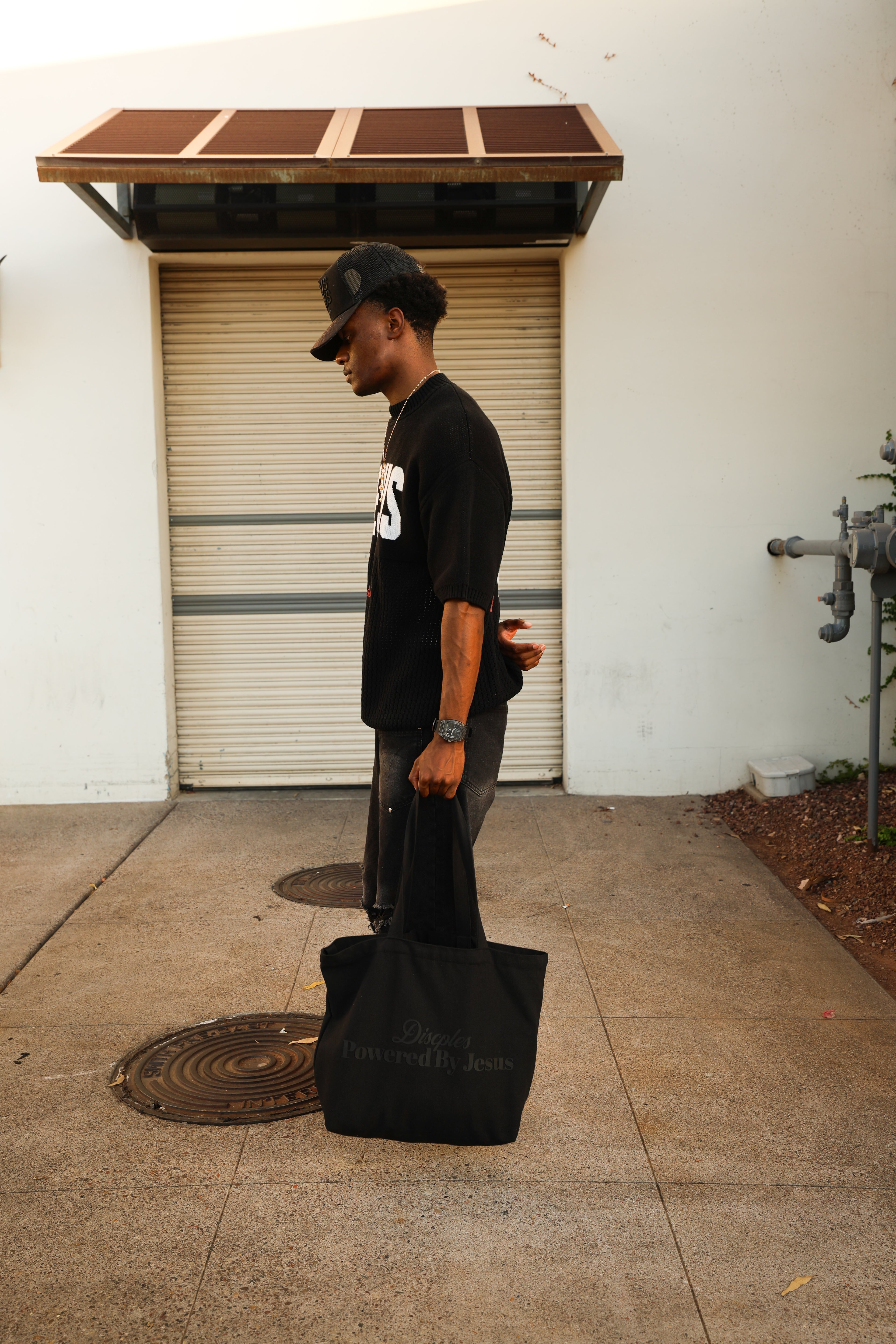 "JESUS SAVED ME" KNITTED SHIRT