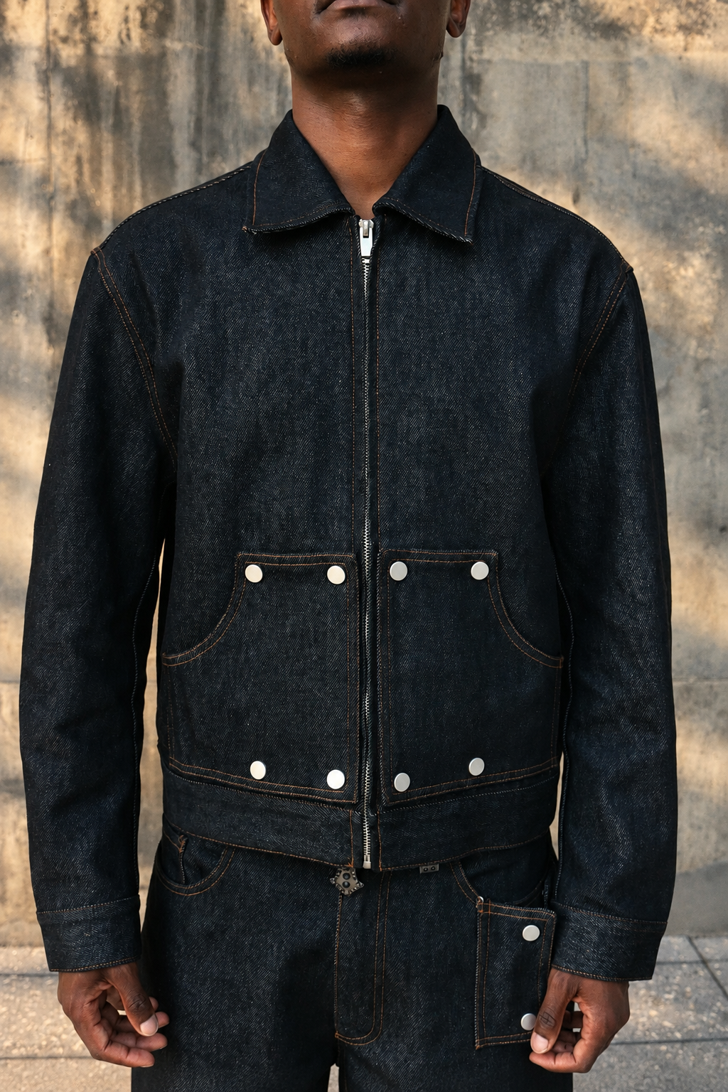 Jesus Saved Me Denim Jacket
