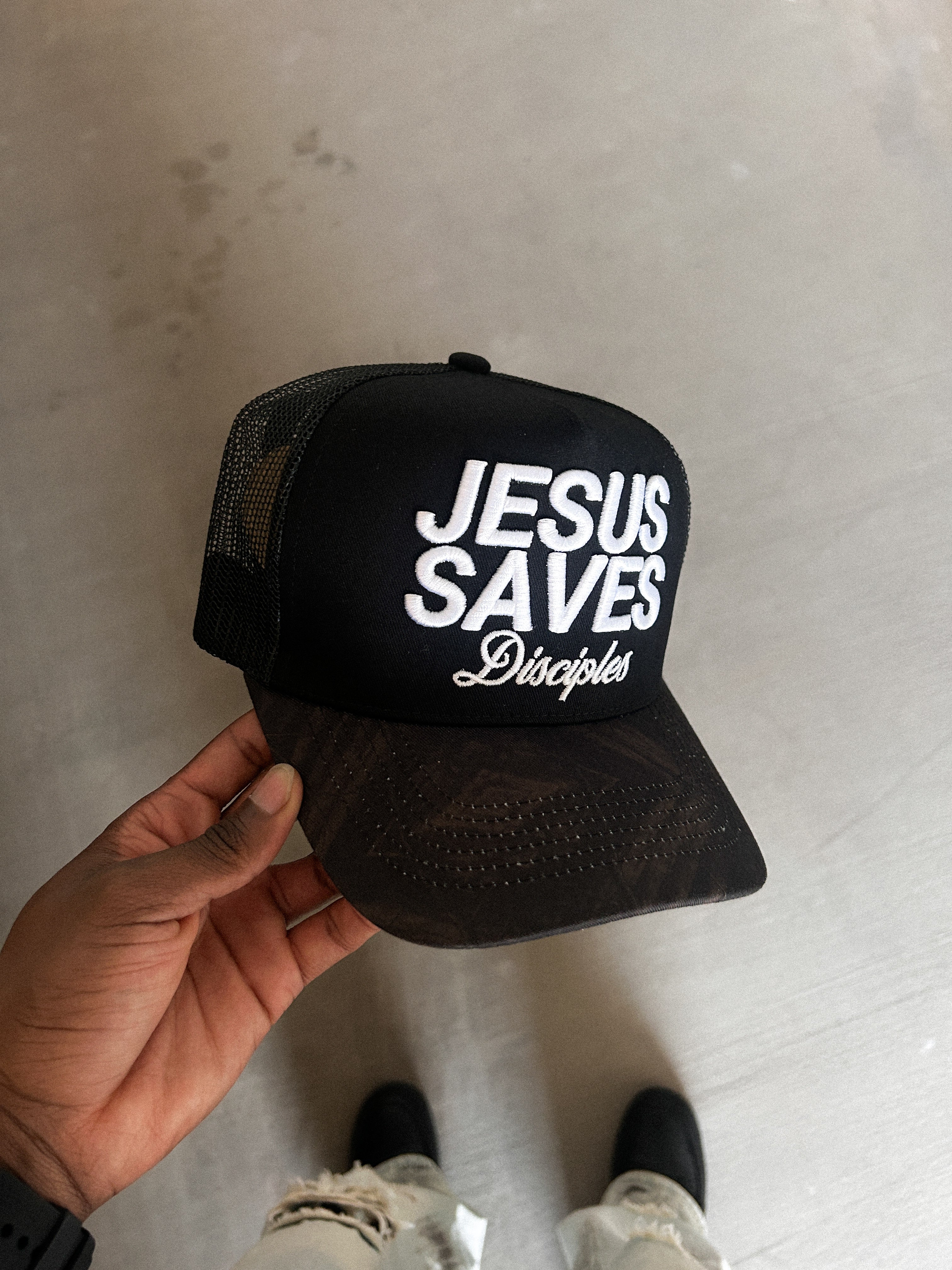 Jesus Saves Hat