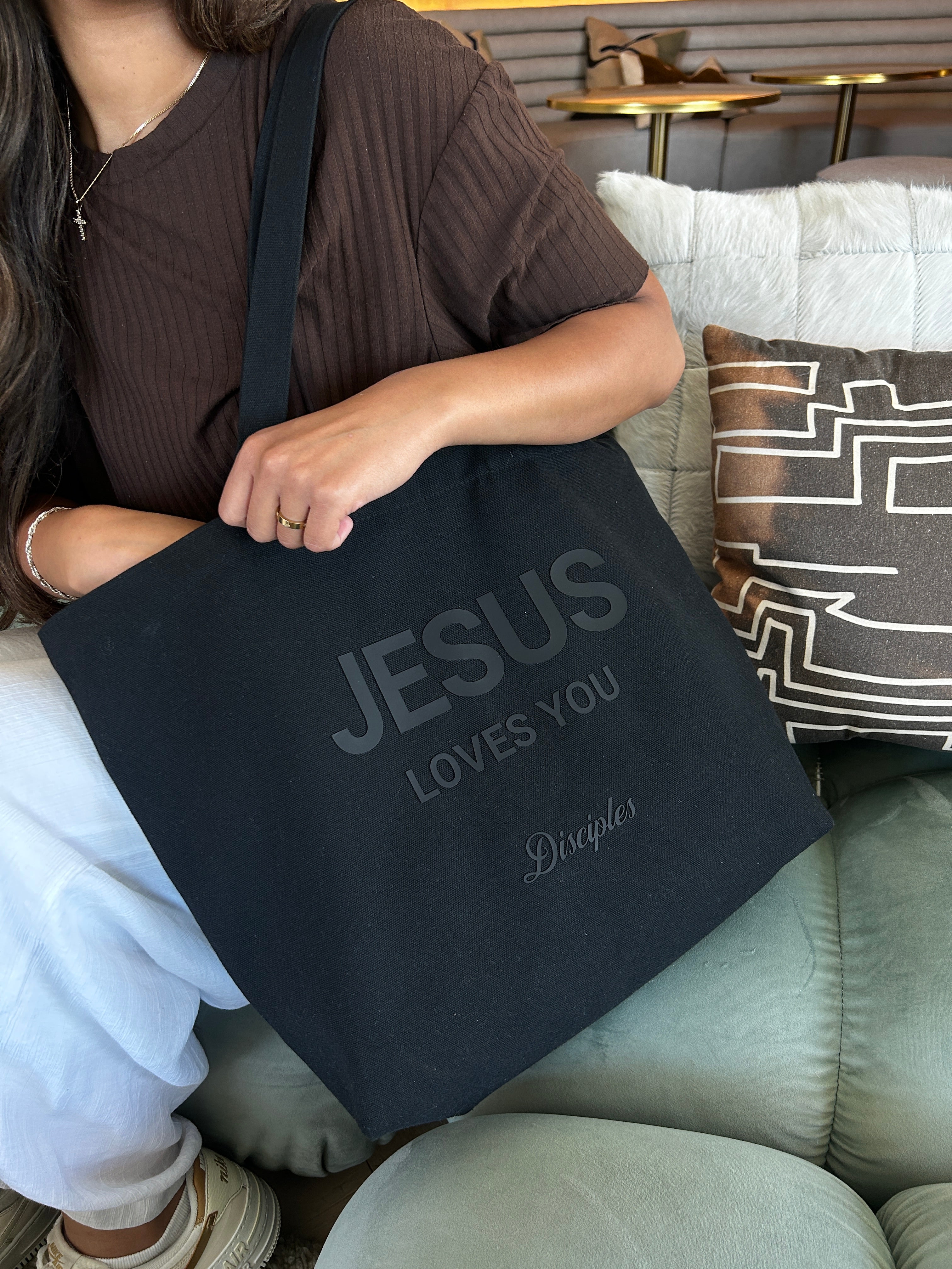 Jesus Loves You Tote Bag